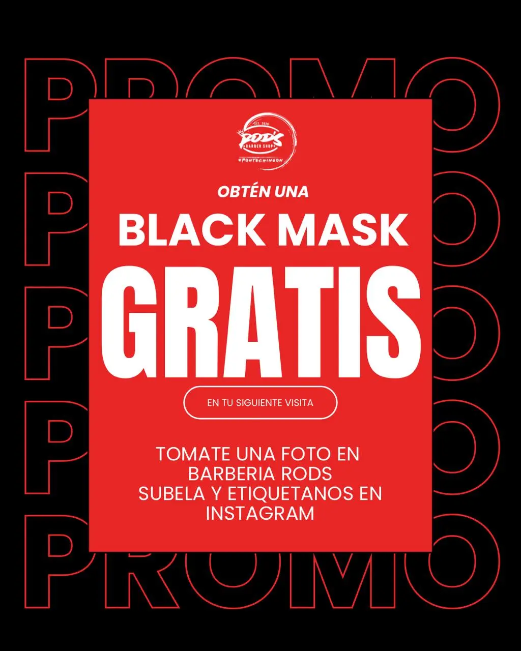 Promo Black Mask Gratis